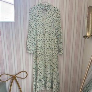 Floral Long Sleeve Dress